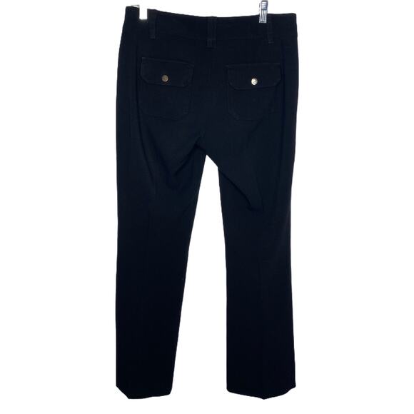 Vintage Caché Black Stretch Dress Wide Leg Pants Size 0 - Picture 5 of 6